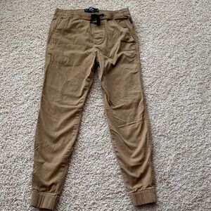 Hollister Men's Tan Jogger Pants